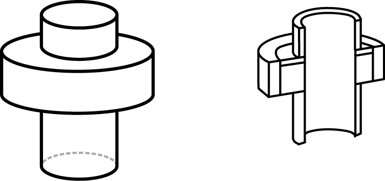 a diagram of an open top container
