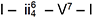 upper i dash i i sup six sub four baseline dash upper v sup seven baseline dash upper i